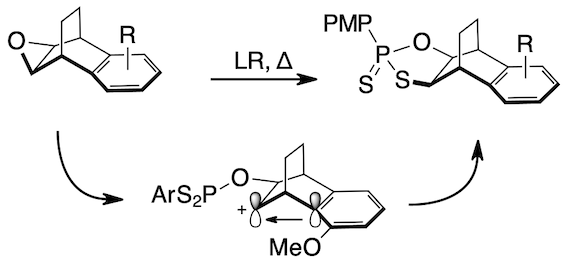 Thiophosphonothioate from epoxides